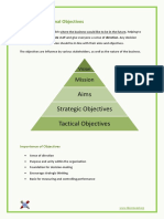 1 3 Organisational Objectives PDF