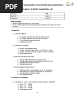 Examen # 1 - Motoniveladora