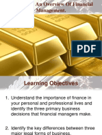 Chapter (1) An Overview of Financial Management