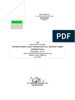 Cesar Ceriani Cernadas - Inventando Una Tradicion Al Adventismo Argentino