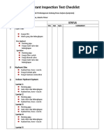 Fire Hydrant Inspection Test Checklist