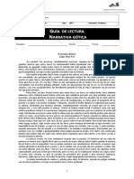 1. Según la descripción que el protagonista hace de sí mismo, ¿Quénivel de autoestima tiene y en quéexpresiones se puede observar esto?2. ¿Por qué el asesino siente tanto odiohacia su víctima?3. ¿Por qué mata al anciano?4. ¿Le parece a usted esa una razón suficiente para hacer lo que hizo? Fundamente.5. ¿Se puede afirmar que el protagonista de la historia está loco? Fundamente con ejemplosdel texto.6. ¿Qué hace el asesino para deshacerse del cuerpo? ¿Cómo lo oculta?7. ¿Por qué la policía llega hasta la casa del asesino?8. ¿Qué actitud asume el asesino al llegar la policía a la casa? ¿Cómo los atiende?9. ¿Con qué comparaba el asesino el latir del corazón del viejo?10. ¿Por qué la policía descubre el macabro crimen?11. ¿Qué sentimiento asaltó al asesino y lo obligó a confesar los hechos?