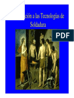 Introducción A Las Tecnologías de La Soldadura PDF