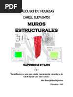 Fuerzas en Muros Estructurales (Ahpe) - Perú PDF