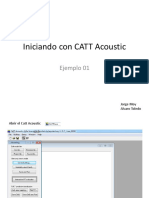 Iniciando Con CATT Acoustic Parte 1