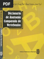 Alvares Del Villar Et Al Diccionario de Anatomia Comparada de Vertebrados PDF