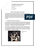 Proceso de Combustion Del Motor Diesel