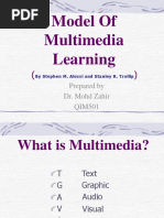 Model of Mmedia Learning