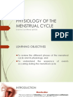 Physiology of The Menstrual Cycle 1