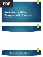 Periodo de Niñez Temprana (2-5 Años)