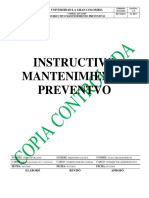 Instructivo Mantenimiento Preventivo