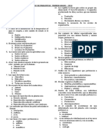 Banco de Preguntas Cta 1° 2014