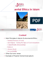 Environmental Ethics in Islam