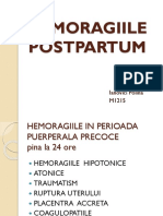 Hemoragiile Postpartum