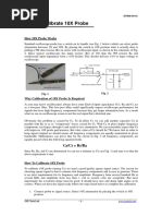 How To Calibrate 10 X Probe