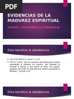 Evidencias de La Madurez Espiritual