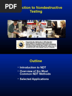 Introduction To Nondestructive Testing