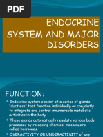 ENDOCRINE SYSTEM and Disorders Lecture