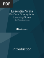 Essential Scala