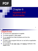 Chapter 6 - Applets