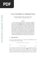 Coecke, Pavlovic, Vicary, A New Description of Orthogonal Bases PDF