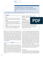 Aripiprazole Monotherapy in Acute Mania: 12-Week Randomised Placebo-And Haloperidol - Controlled Study