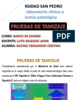 Pruebas de Tamizaje