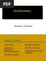 Stoichiometry: Stoichen Element