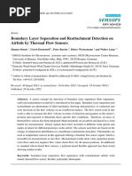 Sensors: Boundary Layer Separation and Reattachment Detection On Airfoils by Thermal Flow Sensors