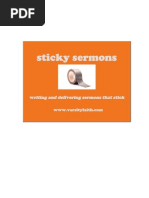 Sticky Sermons