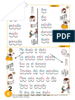 Cartilla Lectura Palabras Con D PDF