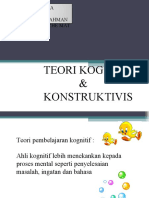 Teori Kognitif Dan Konstraktivism