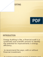 Energy Auditing