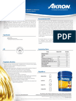 Akron Custom Ci4 Plus 15W40 PDF
