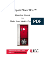 Blower Door Manual Ingles