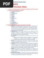 Cuestionario Del Derecho Procesal Penal I