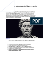 Las 20 Frases Más Sabias de Marco Aurelio