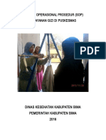 Sop Pelayanan Gizi Di Puskesmas 2016