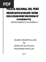 Modulo Derecho de Policia