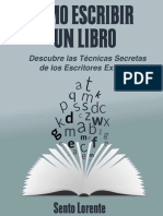 Lorente Sento - Como Escribir Un Libro