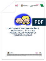 Libro Interactivo Contra La Violencia