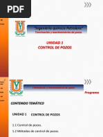 Unidad 1 Terminación y Mantenimiento de Pozos