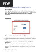 Seismic Displacement Sensing Accelerometer