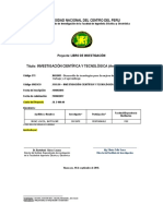 PROYECTO DE ELABORACIÓN de Libro Científico - Bartolome PDF