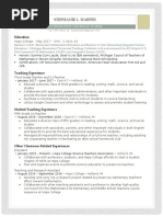 Stephanie Harper Resume