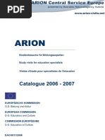 Catalogul Vizitelor de Studiu 2006-2007