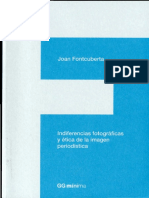 FONTCUBERTA, Joan. INDIFERENCIAS FOTOGRAFICAS PDF