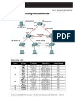 Lab 8.5.1: Troubleshooting Enterprise Networks 1: Topology Diagram