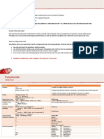 Pseudocode Cheat Sheet A4