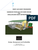 KMDP - Handbook Modular Cow Barn Design For Smallholder Dairy Entrepreneurs 0